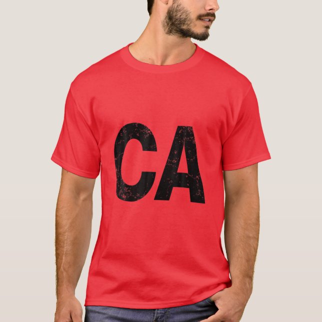 Camiseta Diseño de vestuario de grupo CA de Canadá para hom (Anverso)