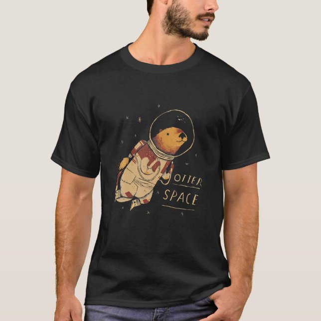 Camiseta Diseño de vestuario Otter Space Classic (Anverso)