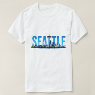 Camiseta Diseño de viaje de Seattle Washington