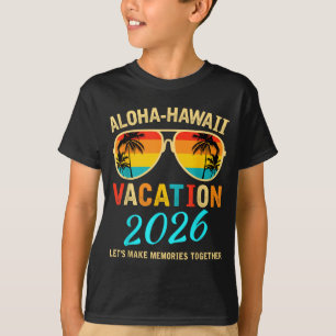 Camiseta Diseño de viaje familiar Aloha Hawaii