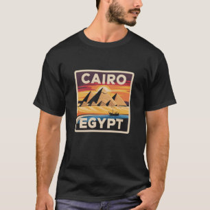 Camiseta Diseño de viajes de cultura faraón