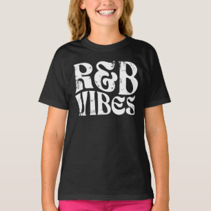 Camiseta diseño de vibraciones R&B