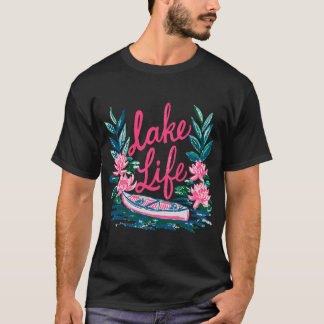 Camiseta Diseño de vida en el lago Preppy