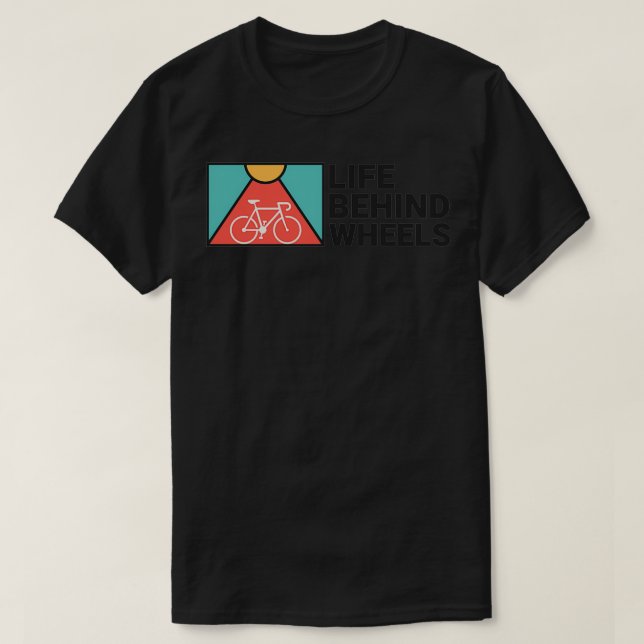 Camiseta Diseño de vida tras ruedas (Diseño del anverso)