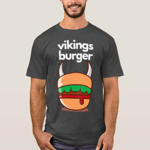 Camiseta Diseño de Vikings Burger