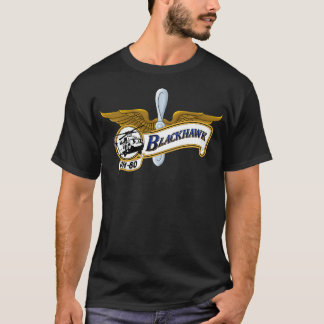 Camiseta Diseño de Vintage Blackhawk
