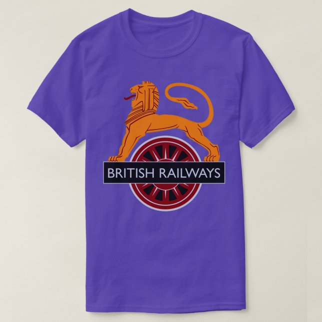 Camiseta Diseño de Vintage British Railways (Diseño del anverso)
