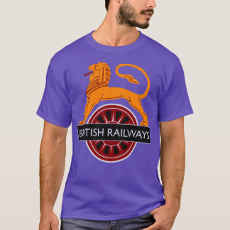 Camiseta Diseño de Vintage British Railways