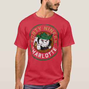Camiseta Diseño de vintage de Charlotte Forty Niners