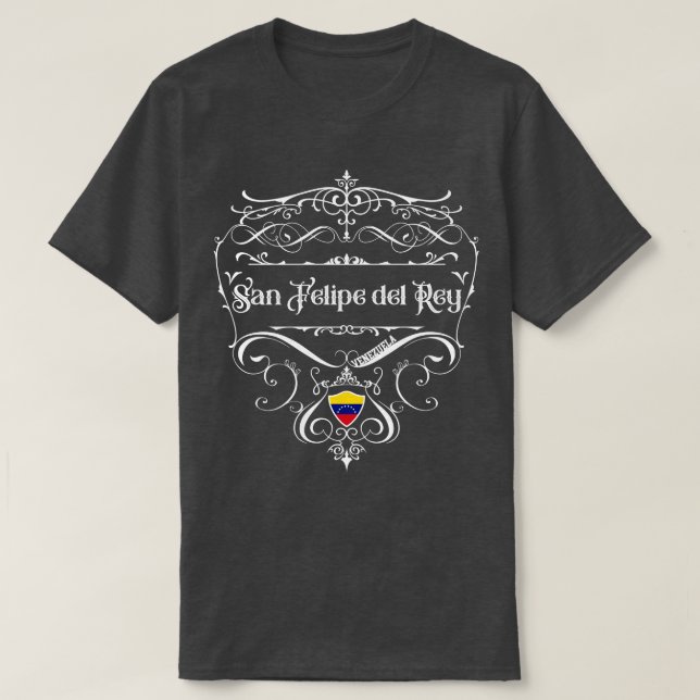 Camiseta Diseño de vintage de San Felipe del Rey 1 (Diseño del anverso)