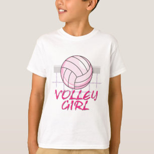 Camiseta diseño de voleibol chica voley del valle