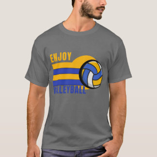Camiseta Diseño de voleibol divertido