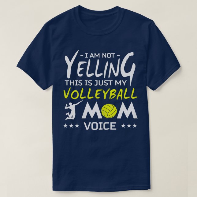 Camiseta Diseño de voleibol femeninoNo Gritando Esto Es Sol (Diseño del anverso)
