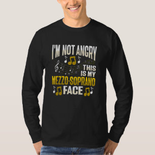 Camiseta Diseño de Voz Mezzo-Soprano para un Miembro del Co