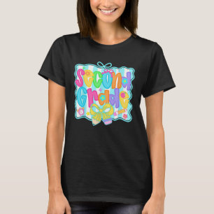 Camiseta Diseño de vuelta al cole de segundo grado Coquette