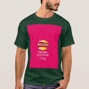 Camiseta Diseño de Walkers Prawn Cocktail Crisps