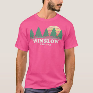 Camiseta Diseño de Winslow AZ Vintage Throwback Tee Retro 7