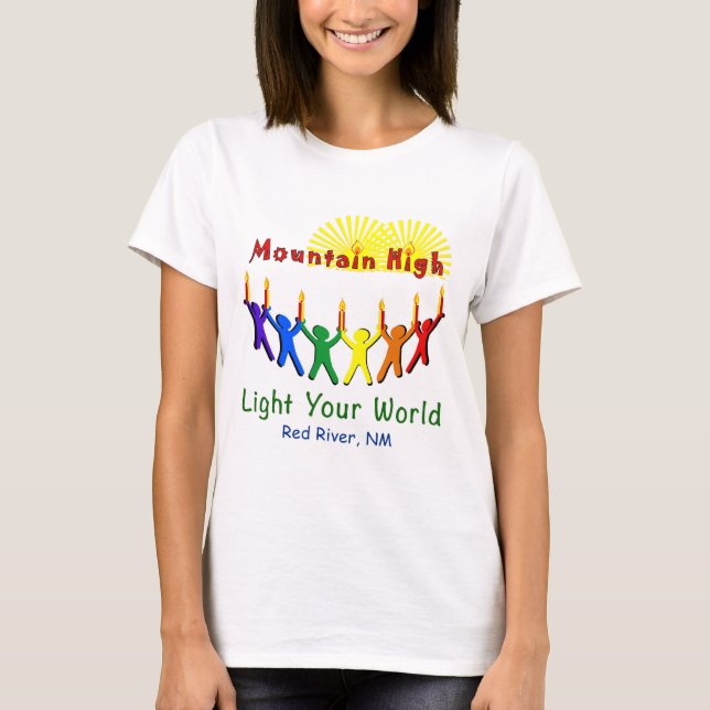 Camiseta Diseño de Women's Mountain High Camp Tee de 2013 (Anverso)
