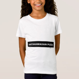 Camiseta Diseño de Word Pizza Antihawaiana