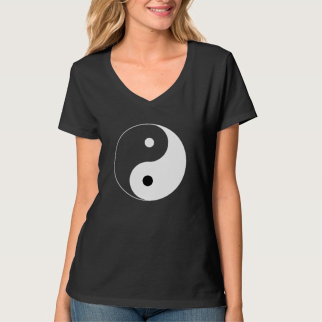 Camiseta Diseño de Yin Yang Shirt (Anverso)