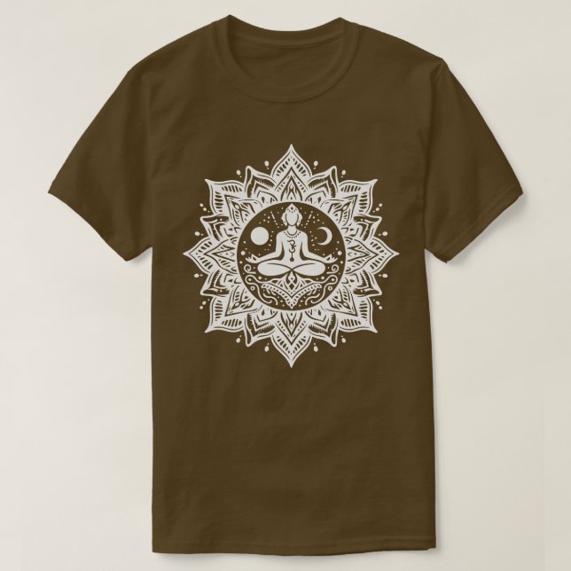 Camiseta diseño de yoga (Diseño del anverso)