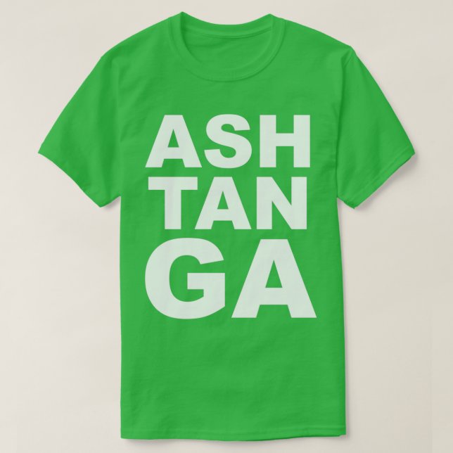 Camiseta Diseño de yoga Ashtanga (Diseño del anverso)