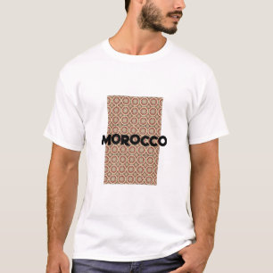 Camiseta Diseño de zelij marroquí