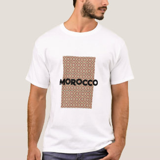 Camiseta Diseño de zelij marroquí