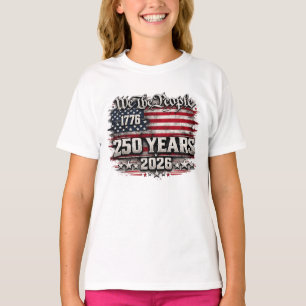 Camiseta Diseño del 250 aniversario de 'Nosotros el Pueblo'