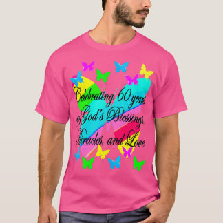 Camiseta DISEÑO DEL 60º CUMPLEAÑOS DE bonito
