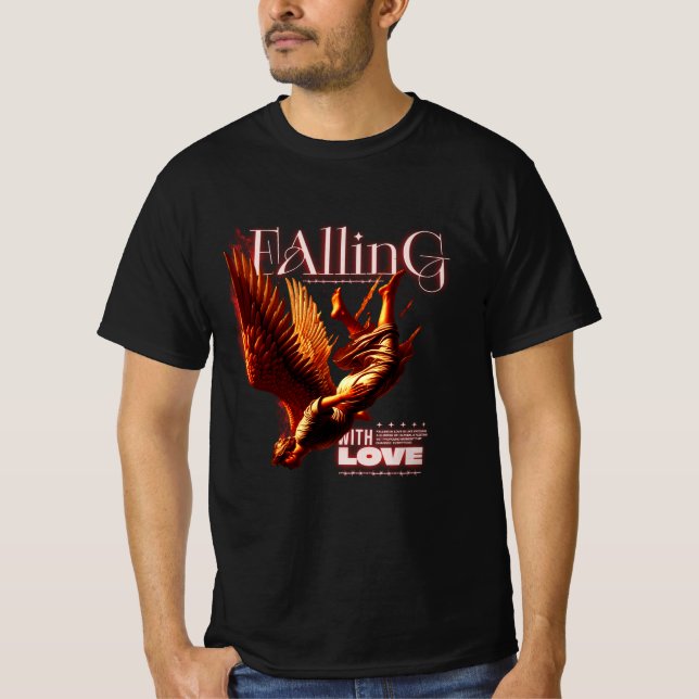 CAMISETA DISEÑO DEL ÁGUILA CAÍDA (Anverso)