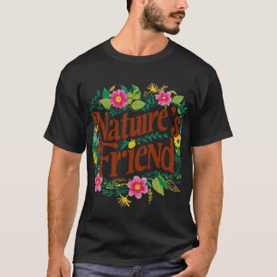 Camiseta Diseño del amigo de la naturaleza