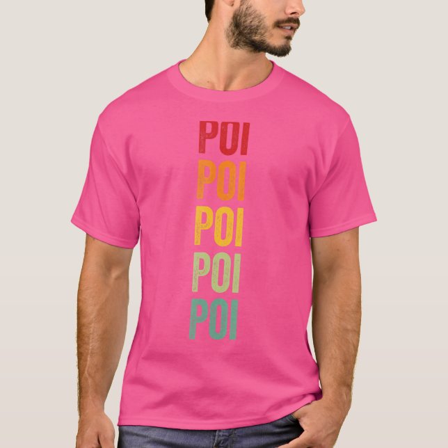 Camiseta Diseño del arcoiris de Poi Poi (Anverso)