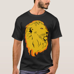 Camiseta Diseño del arte del león
