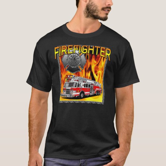CAMISETA DISEÑO DEL BOMBERO