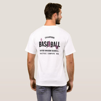 Camiseta Diseño del Campeón de Béisbol del Reino Unido
