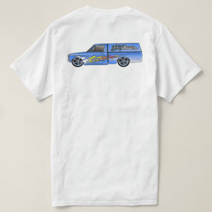 Camiseta Diseño del Camper Flamado de Luv Truck Garage