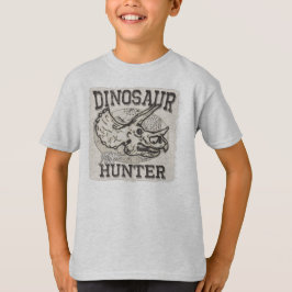 Camiseta Diseño del cazador del dinosaurio por los estudios