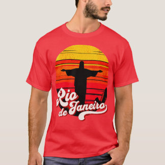 Camiseta Diseño del Círculo Cristo Redentor Río de Janeiro