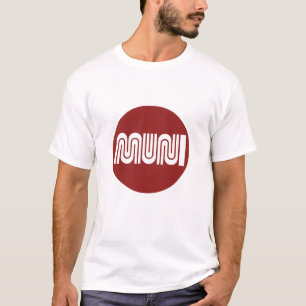 Camiseta Diseño del círculo de San Francisco Muni - camiset