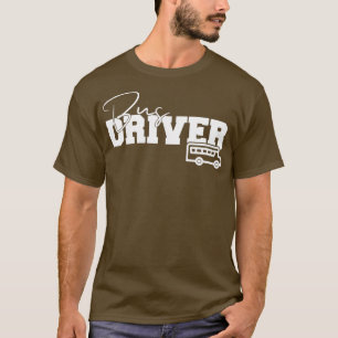 Camiseta Diseño del controlador de bus de regalo de la escu