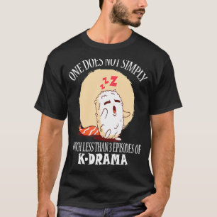 Camiseta Diseño del corazón del dedo del drama coreano Kdra
