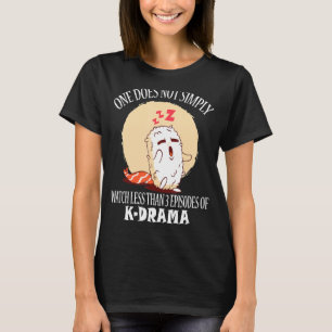 Camiseta Diseño del corazón del dedo del drama coreano Kdra