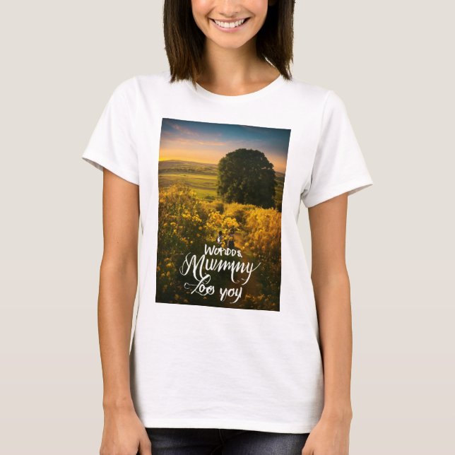Camiseta Diseño del Día de la Madre (Anverso)