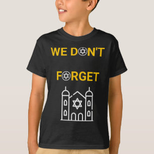 Camiseta Diseño del Día de la Memoria del Holocausto