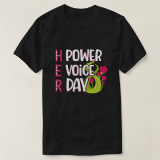 Camiseta Diseño del Día de la Mujer 8 de Marzo
