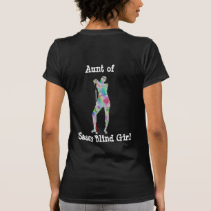 Camiseta Diseño del día de la seguridad de la caña blanc