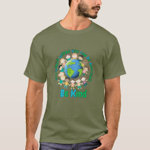 Camiseta Diseño del Día de la Tierra para Niños y Maestros 