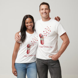 Camiseta Diseño del Día de San Valentín de Medicina del Amo