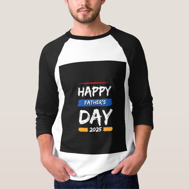 Camiseta - Diseño del Día del Padre (Anverso)